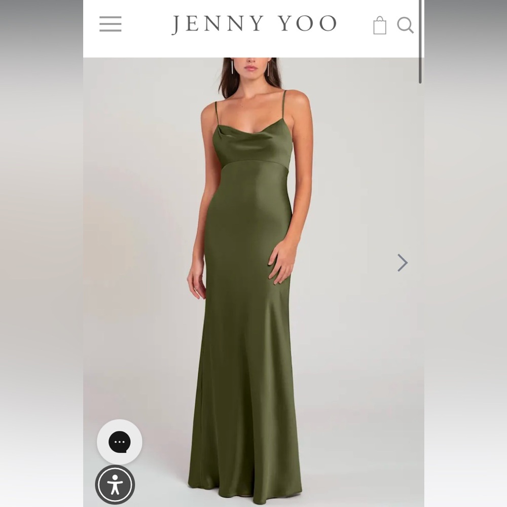 Jenny Yoo. Addison. Emerald Color!! Size 4
Style: 220104